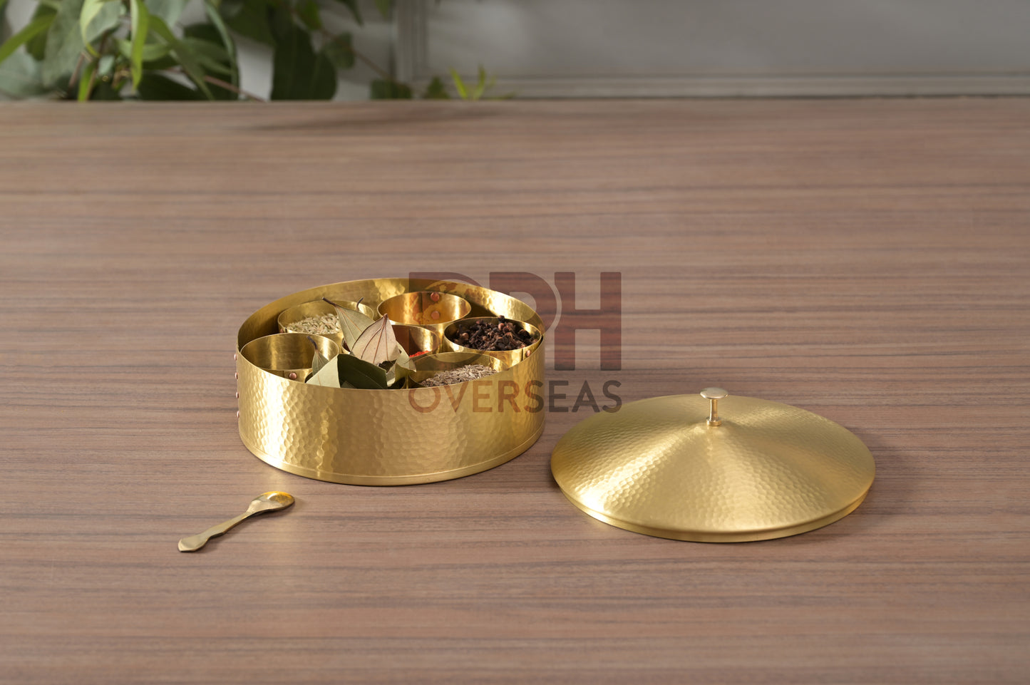 Brass Spice Box 2