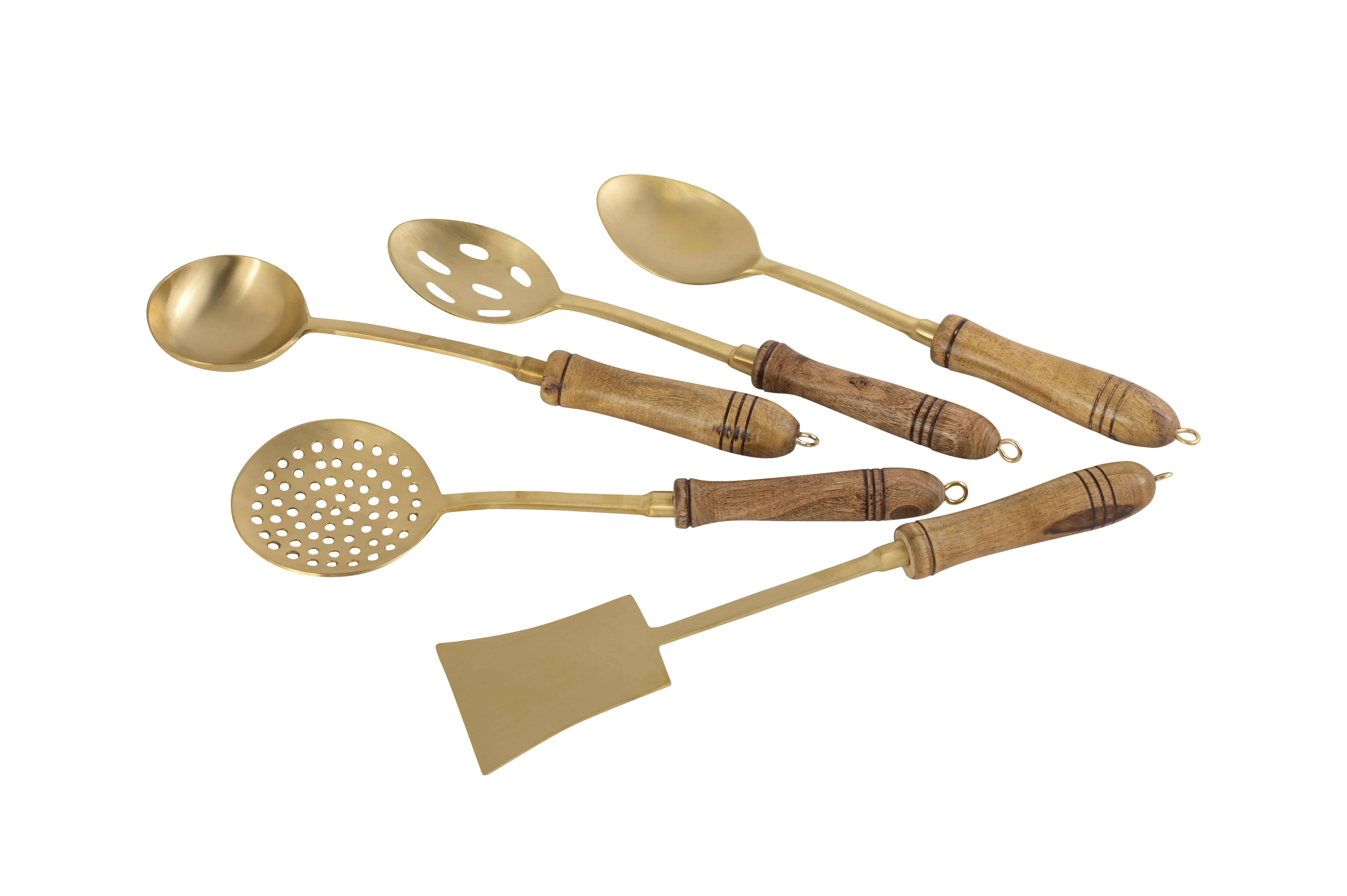 Brass Laddle Set