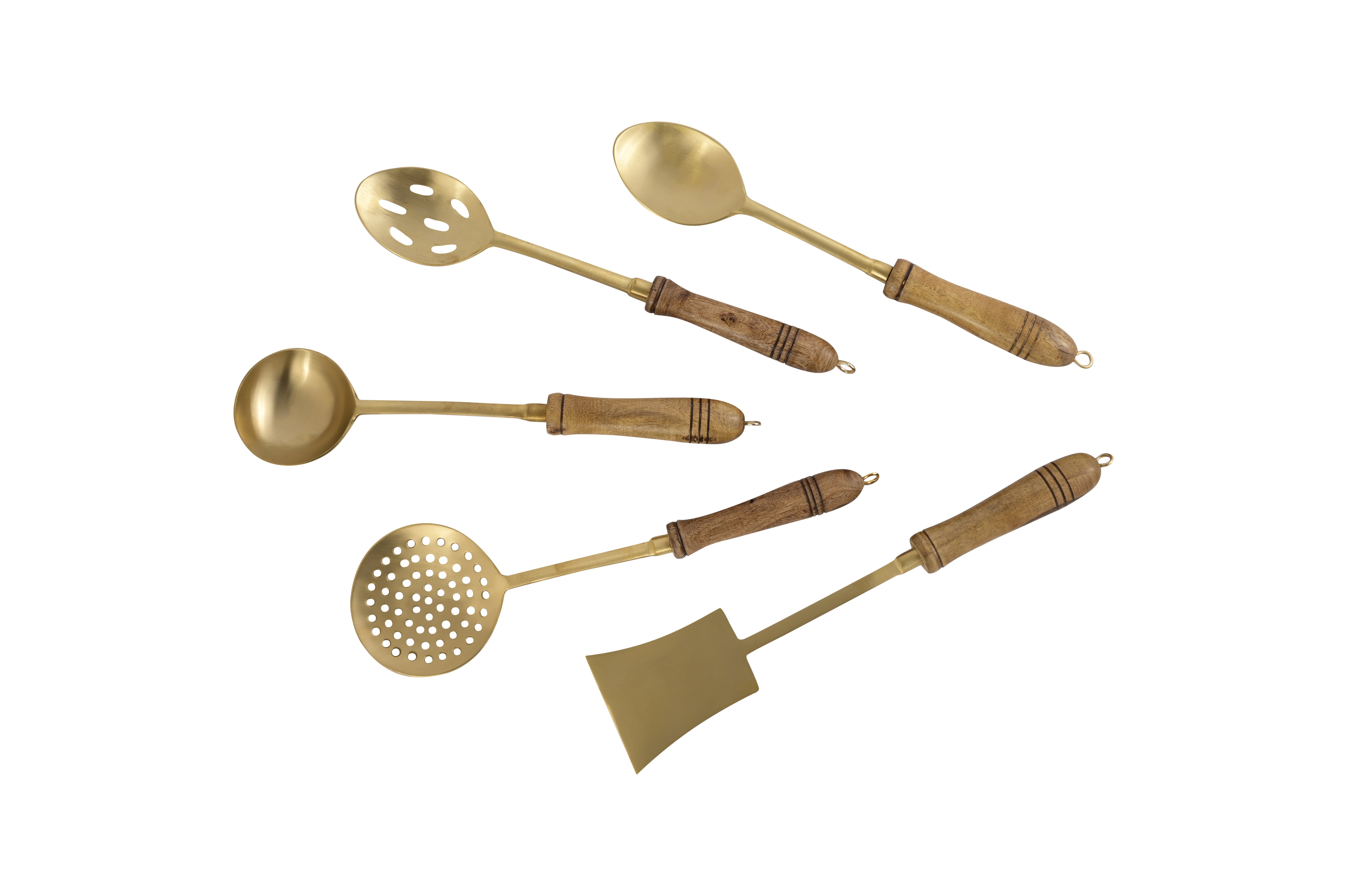 Brass Laddle Set