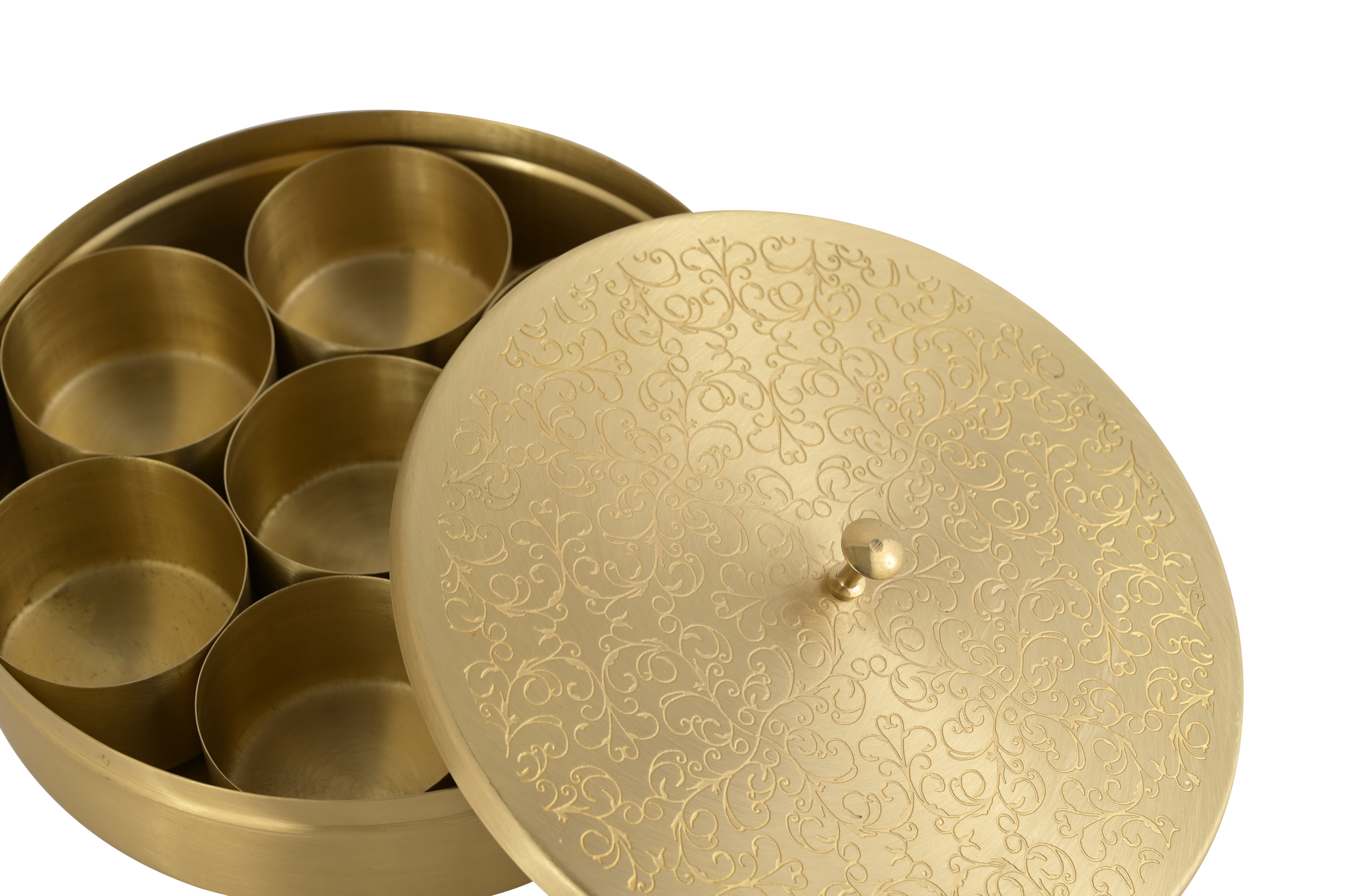 Brass Spice Box