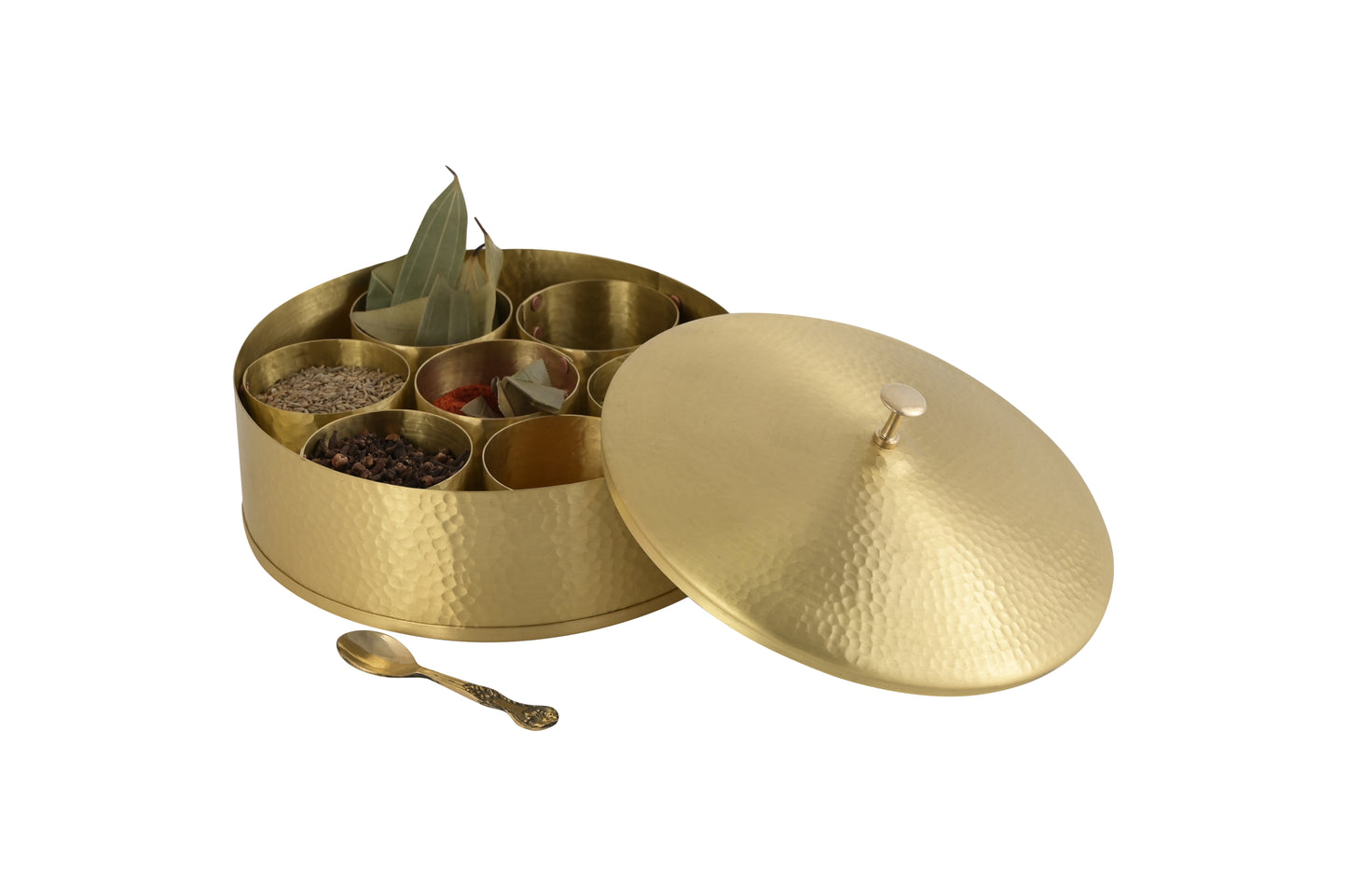 Brass Spice Box 2